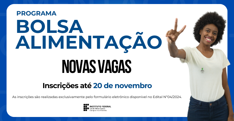 Programa Bolsa Alimentação! Novas Vagas! Inscreva-se! 