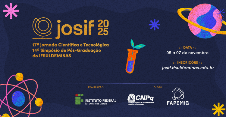 Submissão dos trabalhos até 30 de junho. Acesse o site do evento
