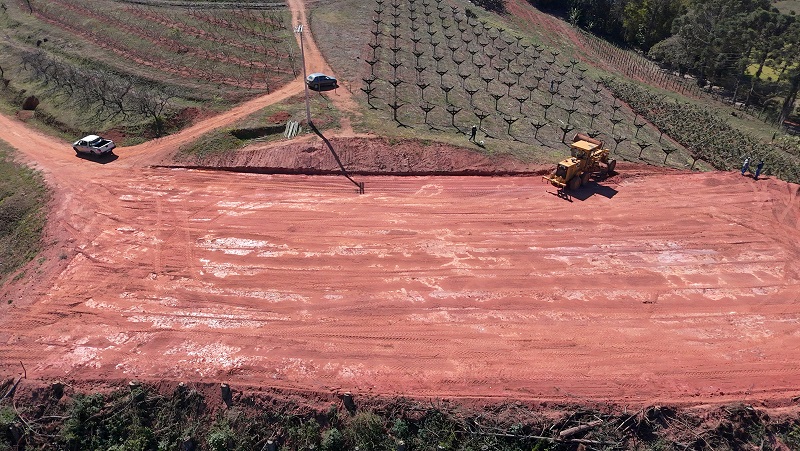 Área com 1.320 m² foi concluída na Fazenda-Escola (Foto: Divulgação)
