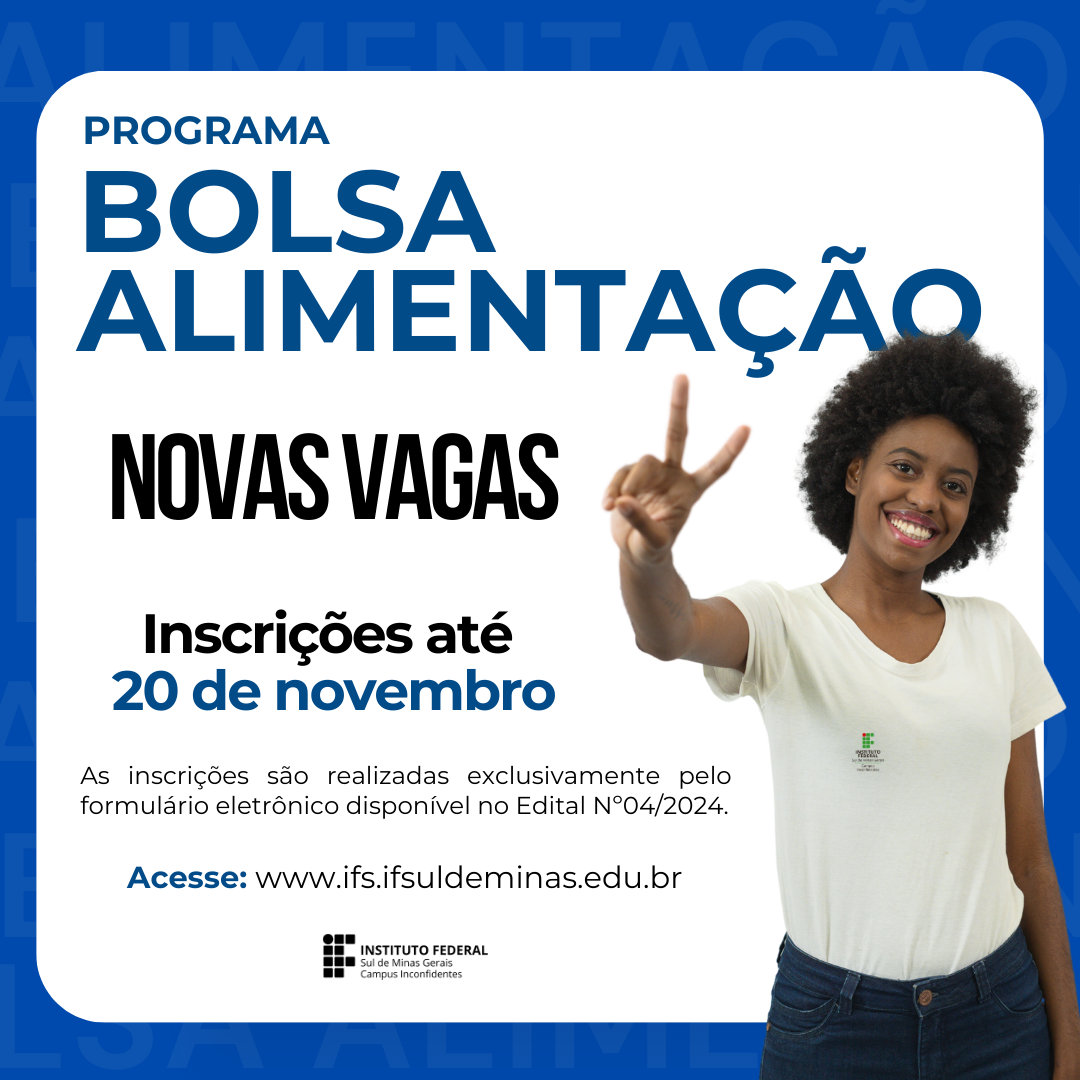 Bolsa Alimentação Novas Vagas FEED 